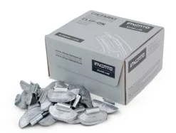 Ciężarki Ołowiane Nabijane 20g do Stalowych Felg INVENTO Silver Line 100 szt