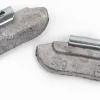 Ciężarki Ołowiane Nabijane 30g do Stalowych Felg INVENTO Silver Line 100 szt