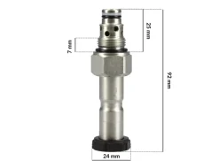 Elektrozawór hydrauliczny otwarty INVENTO TCS 626, TCS 656