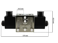Elektrozawór hydrauliczny rozwieranie szczęk INVENTO TCS 626, TCS 656