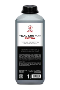 Farba do opon / czernidło TOAL MIX EXTRA MAT , 1 l - koncentrat