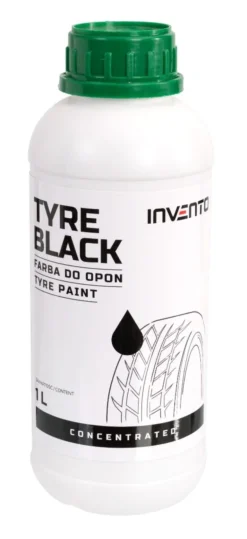 Farba do opon czernidło TYRE-BLACK INVENTO 1 l - koncentrat