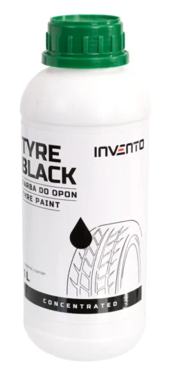 Farba do opon czernidło TYRE-BLACK INVENTO 1 l - koncentrat