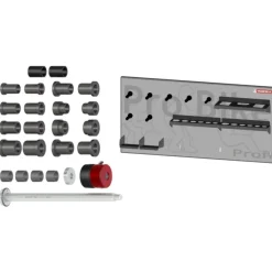 HAWEKA ProBike III doposażenie, 19mm wałek, QuickFix, zestaw tulejek