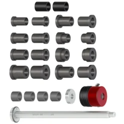 HAWEKA ProBike III doposażenie, 19mm wałek, QuickFix, zestaw tulejek