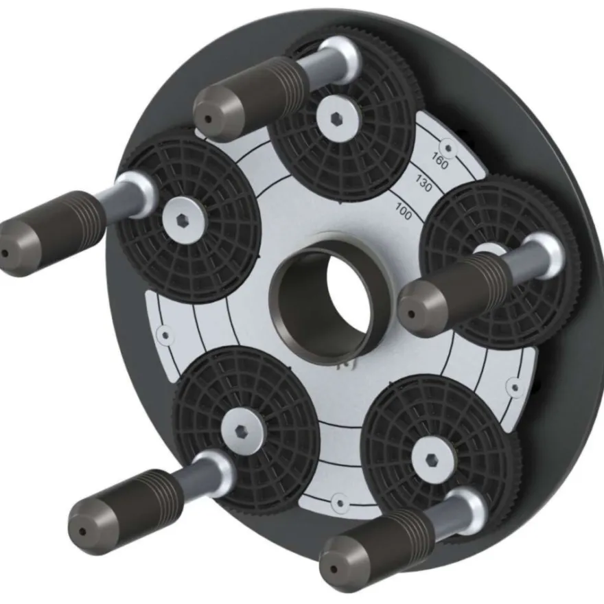 Haweka Quick Plate V - 5-bolcowy fi 40 mm płyta dociskowa