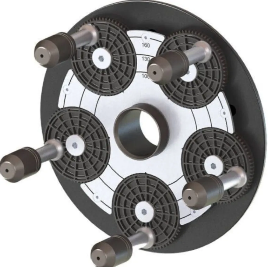 Haweka Quick Plate V - 5-bolcowy fi 40 mm płyta dociskowa