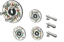 Haweka World Kit II 40mm Zestaw płyt dociskowych