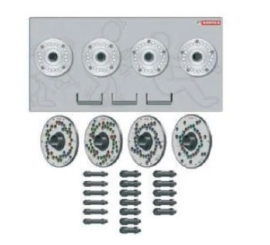 Haweka World Kit II 40mm Zestaw płyt dociskowych
