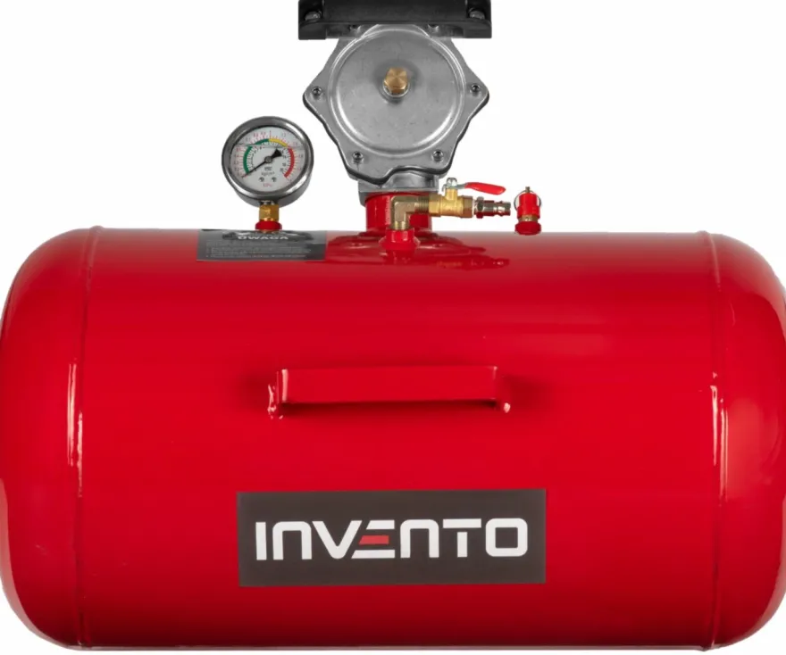 Inflator spustowy INVENTO BOMB 40L zbiornik ciśnieniowy z zaworem