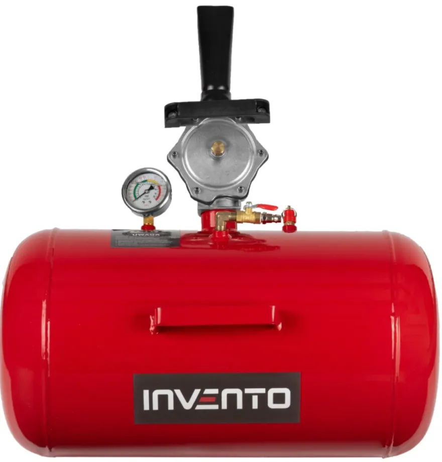 Inflator spustowy INVENTO BOMB 40L zbiornik ciśnieniowy z zaworem