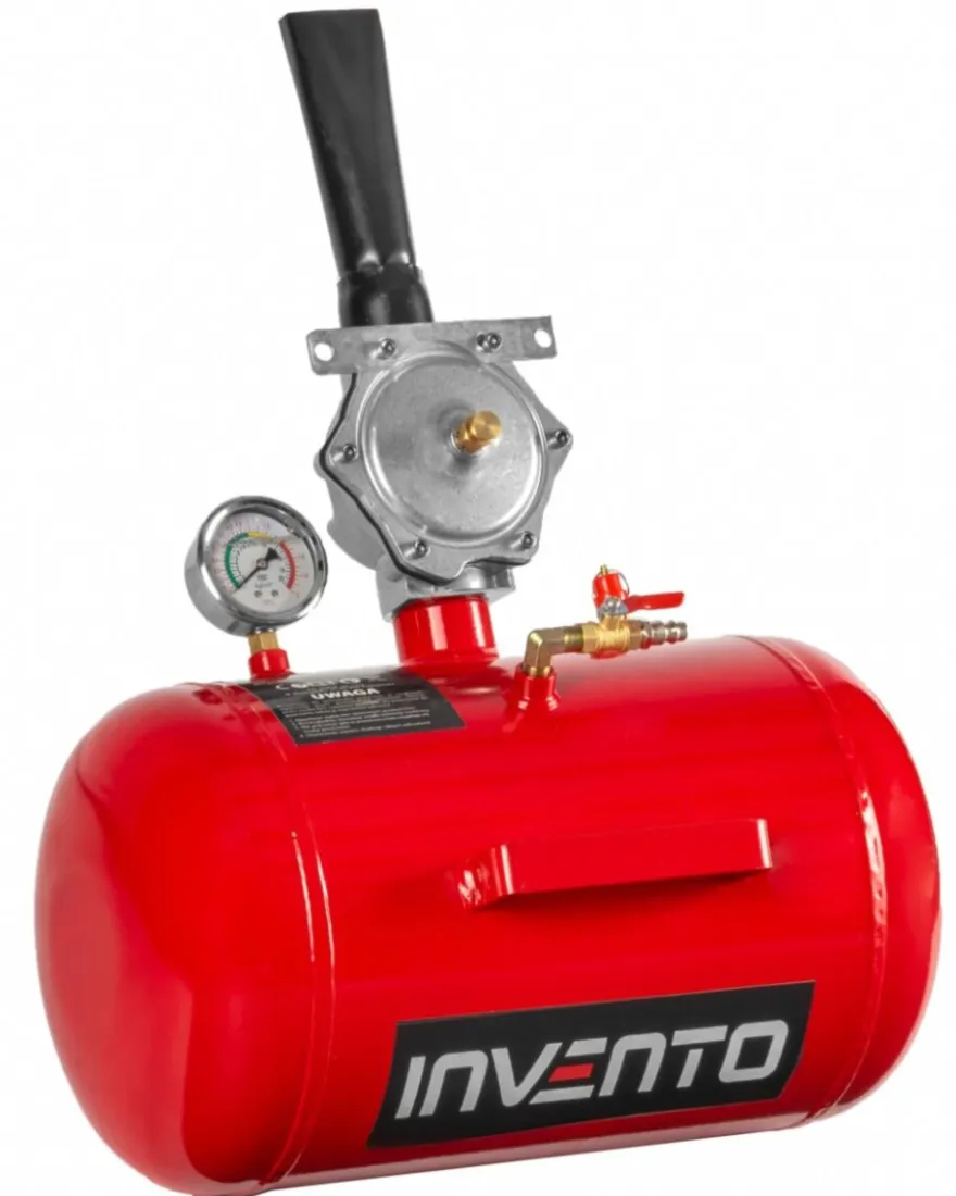 Inflator spustowy INVENTO BOMB 20L zbiornik ciśnieniowy z zaworem