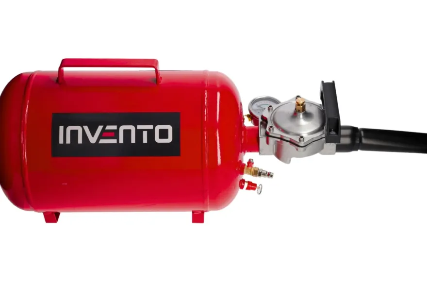 Inflator spustowy INVENTO DUAL BOMB 18L zbiornik ciśnieniowy z zaworem