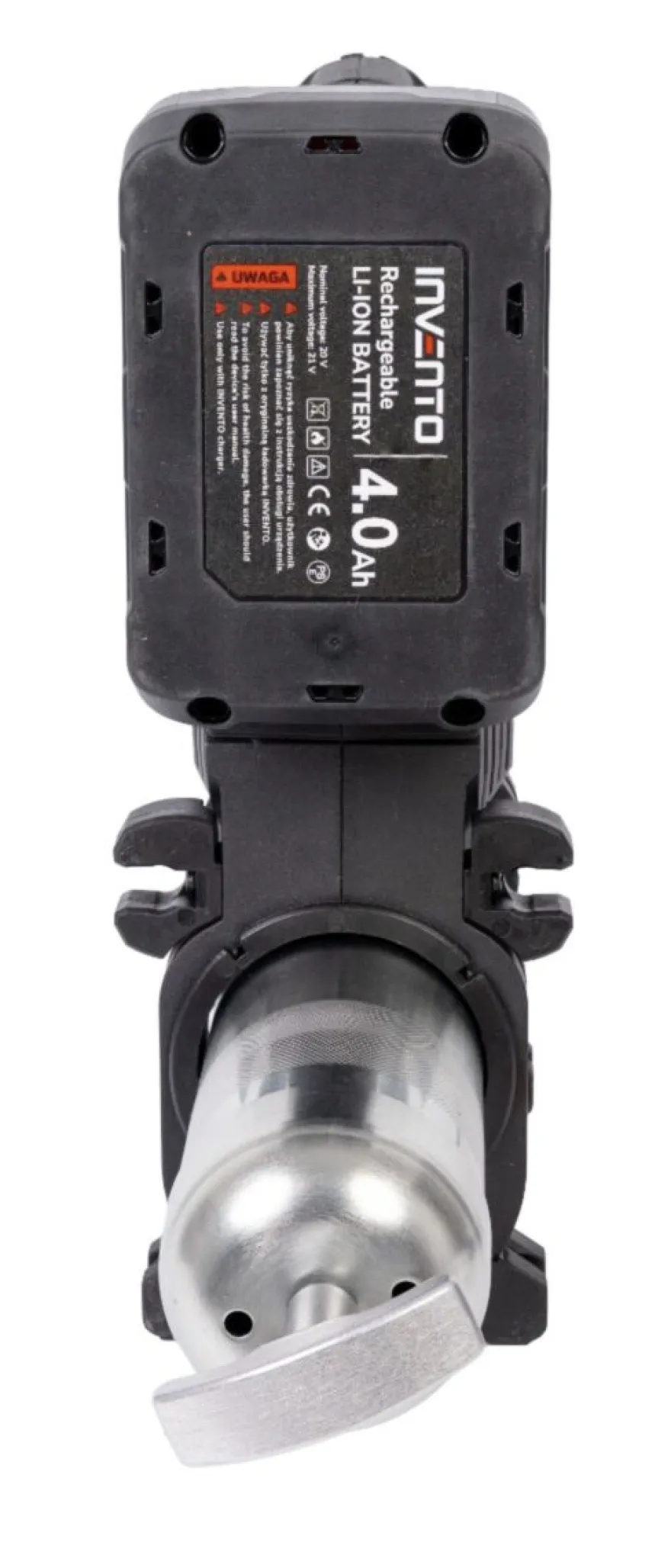 INVENTO A90R smarownica akumulatorowa 690 bar - zestaw, 2x bateria 4 Ah