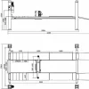 INVENTO EL 455WA - 5,5T - Podnośnik 4-kolumnowy, diagnostyczny + podnośnik osiowy