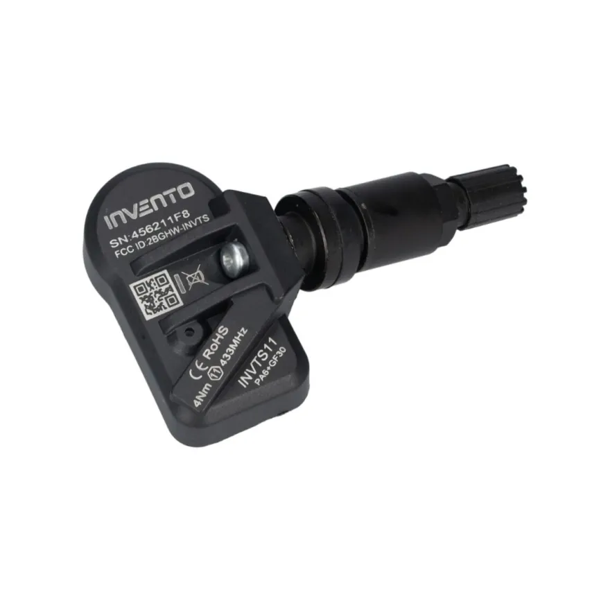 INVENTO 433/315 Europa USA MHz ALL-Sensor czujnik TPMS aluminiowy czarny ATEQ