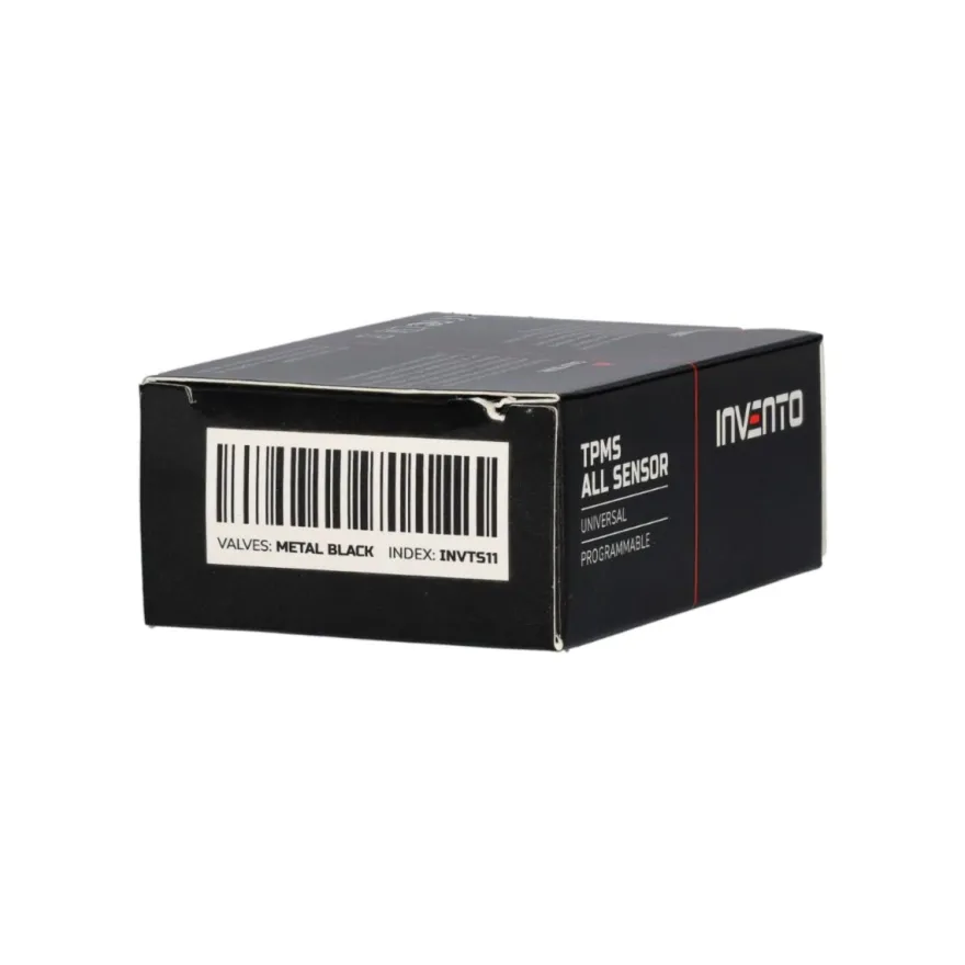 INVENTO 433/315 Europa USA MHz ALL-Sensor czujnik TPMS aluminiowy czarny ATEQ