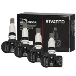 INVENTO 433/315 Europa USA MHz ALL-Sensor czujnik TPMS aluminiowy ATEQ 4SZT