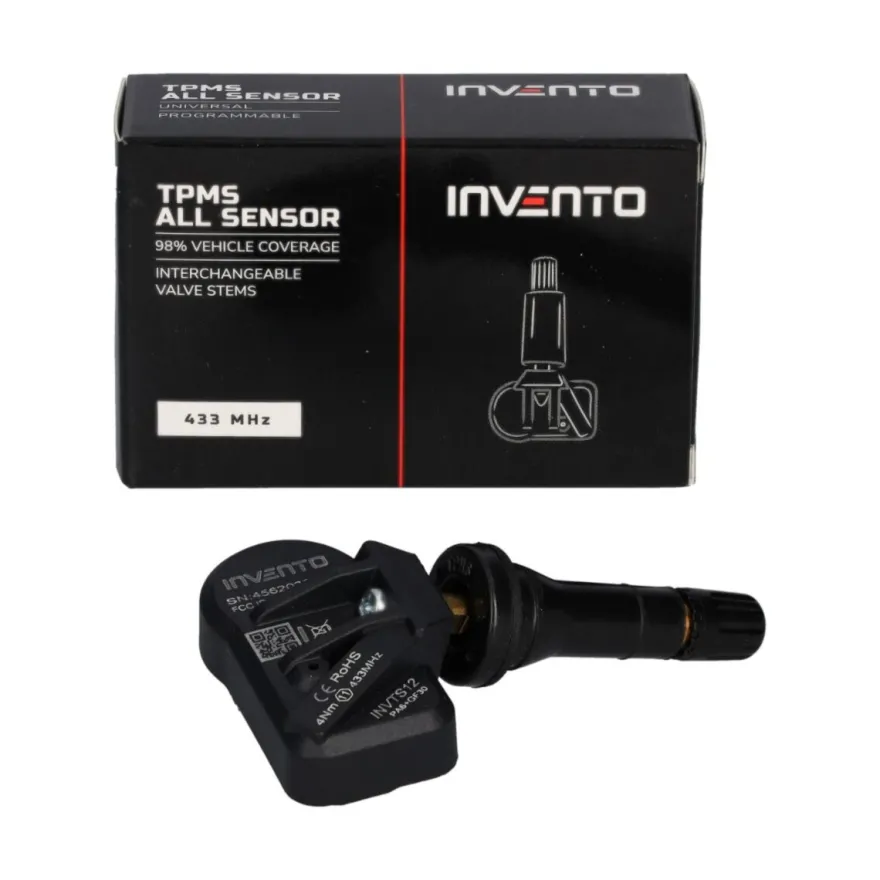 INVENTO 433/315 Europa USA MHz ALL-Sensor czujnik TPMS gumowy ATEQ 4SZT
