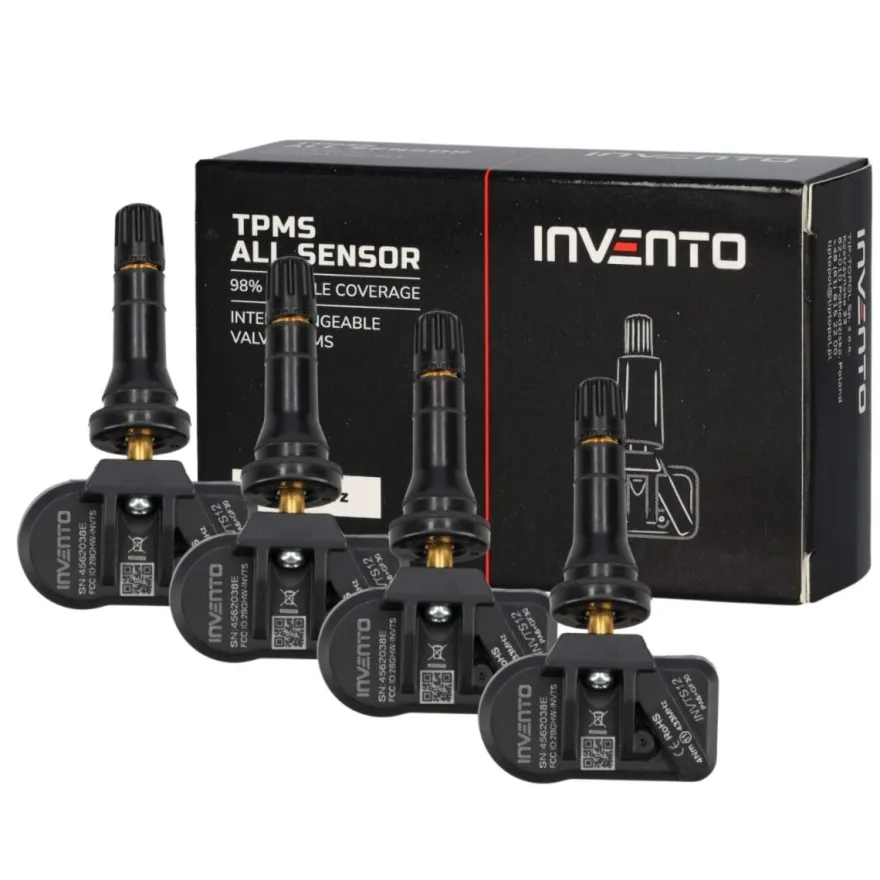 INVENTO 433/315 Europa USA MHz ALL-Sensor czujnik TPMS gumowy ATEQ 4SZT