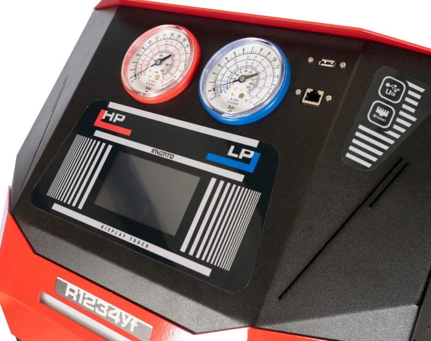 INVENTO Handy X R1234yf urządzenie stacja do klimatyzacji