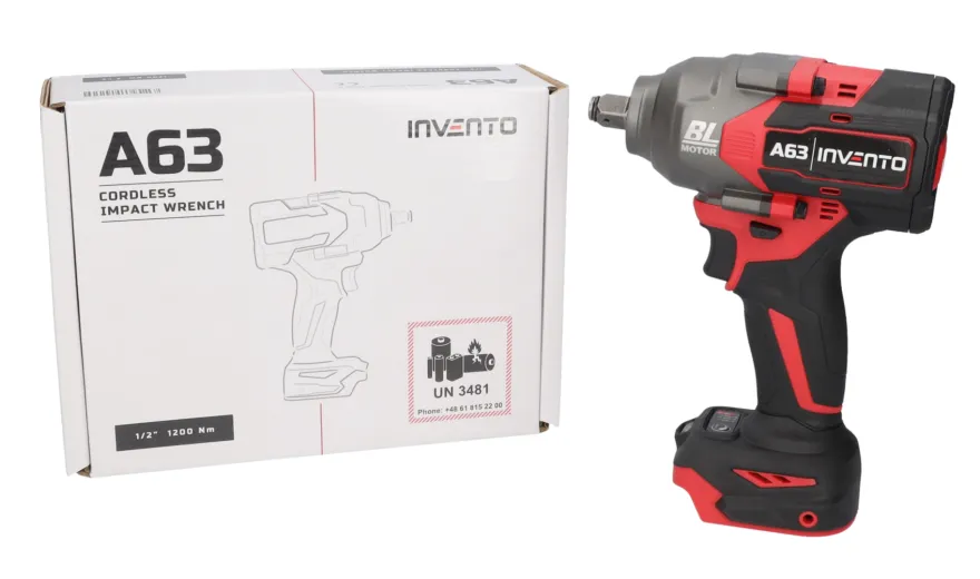 INVENTO 1200 Nm 1/2" klucz udarowy akumulatorowy - samo urządzenie