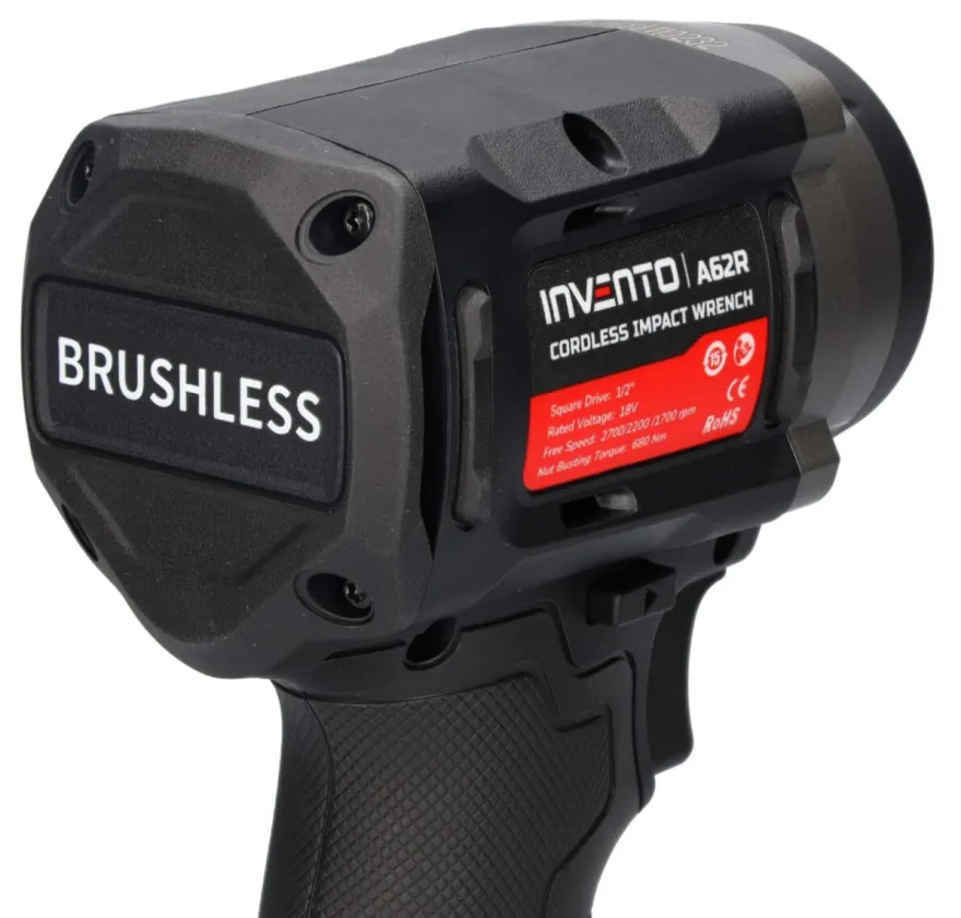 INVENTO 680 Nm 1/2" klucz udarowy akumulatorowy - samo urządzenie