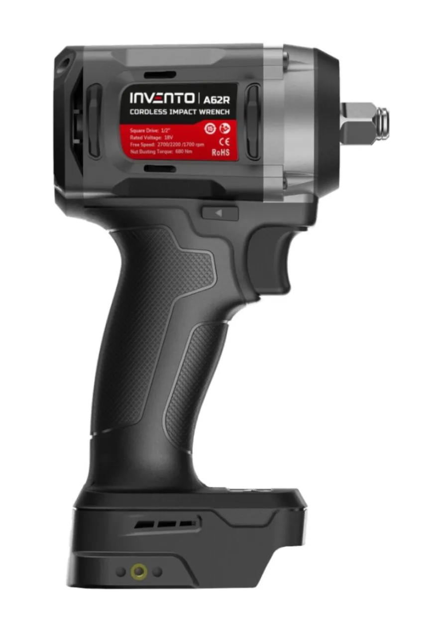 INVENTO 680 Nm 1/2" klucz udarowy akumulatorowy - samo urządzenie
