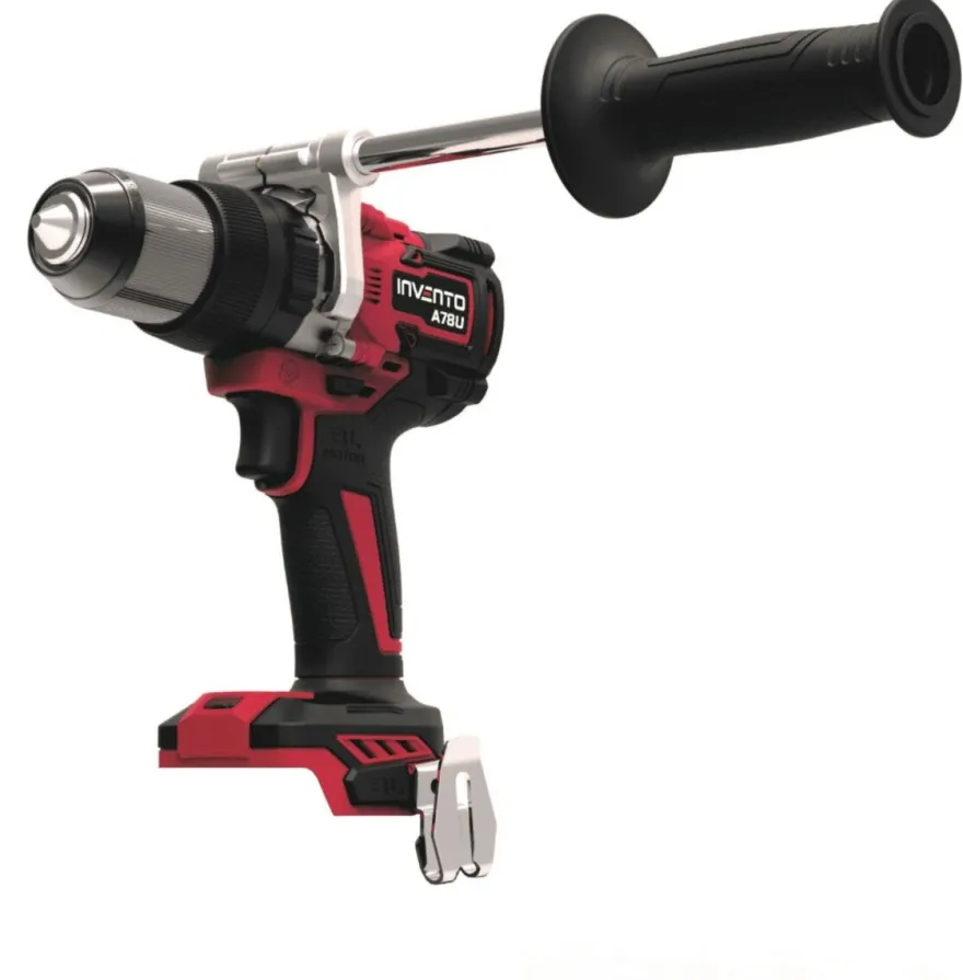 INVENTO 150Nm 1/2" wiertarka akumulatorowa udarowa z uchwytem - tylko narzędzie