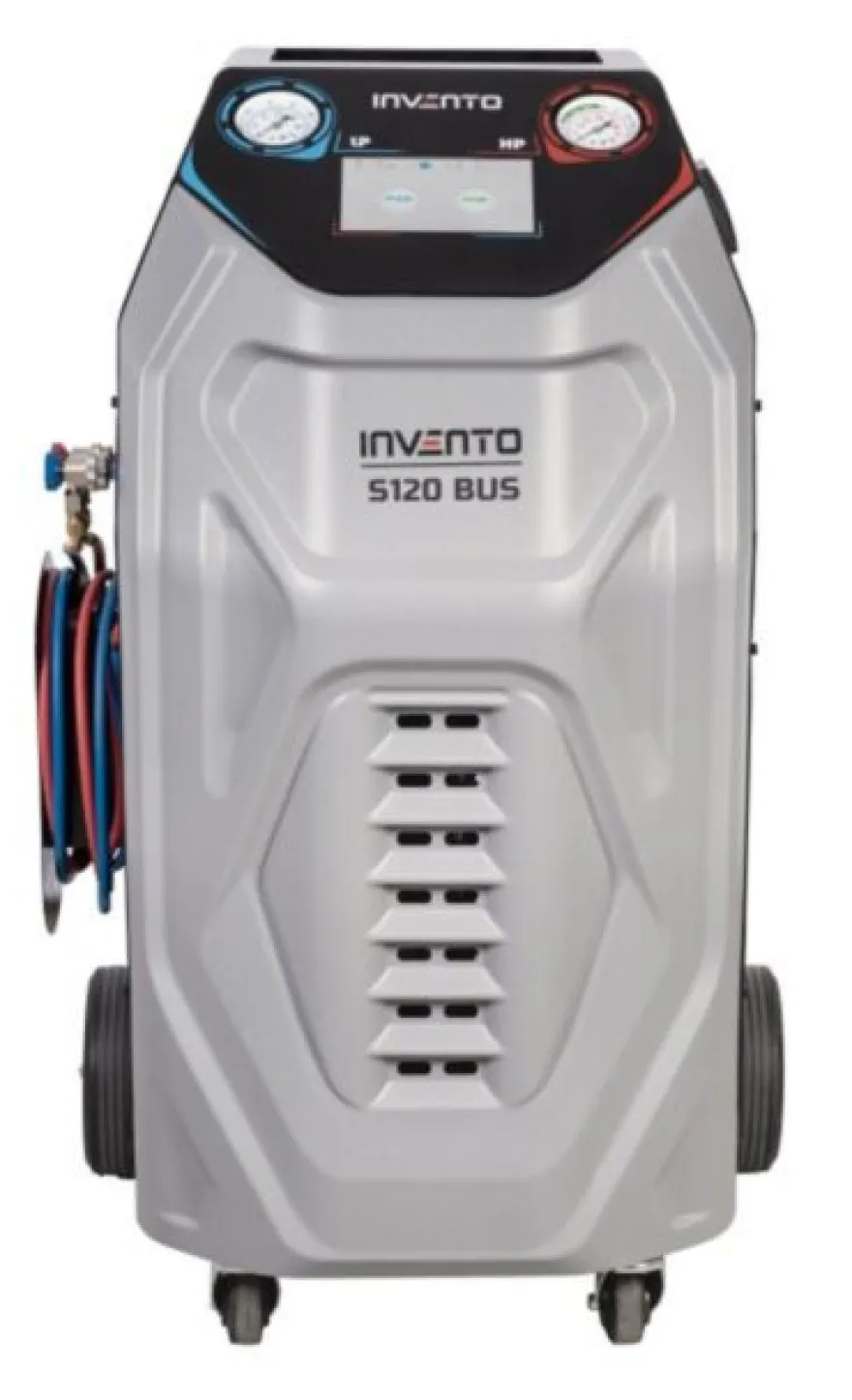 INVENTO S120 BUS R134a urządzenie stacja do klimatyzacji