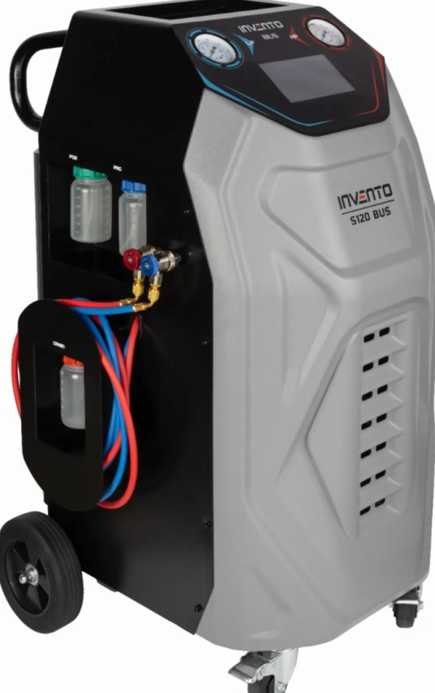 INVENTO S120 BUS R134a urządzenie stacja do klimatyzacji