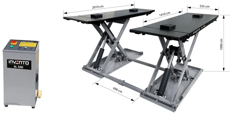 INVENTO SL S30 3 T 230V - Podnośnik nożycowy