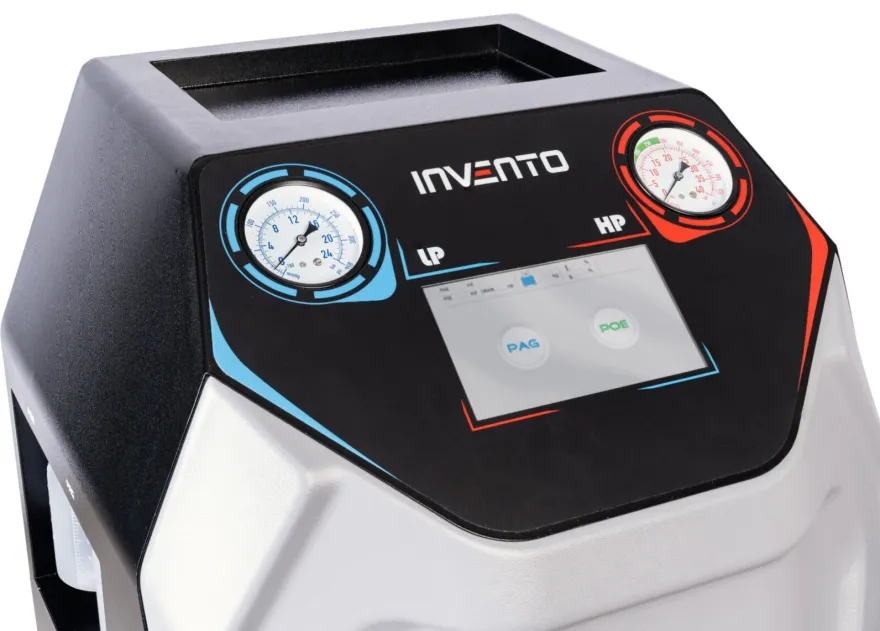 INVENTO S120 R134a urządzenie stacja do klimatyzacji
