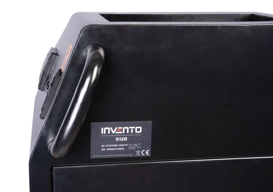 INVENTO S120 R1234yf urządzenie stacja do klimatyzacji