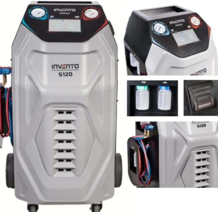 INVENTO S120 R1234yf urządzenie stacja do klimatyzacji