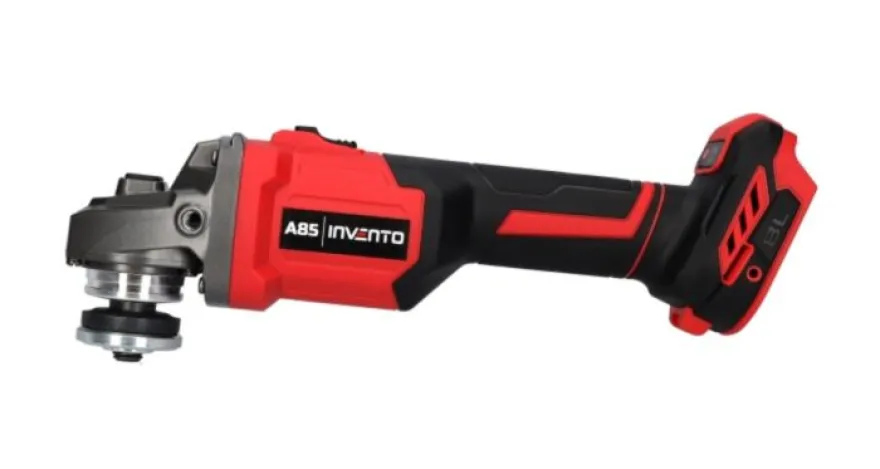 INVENTO 5'' szlifierka kątowa akumulatorowa - zestaw