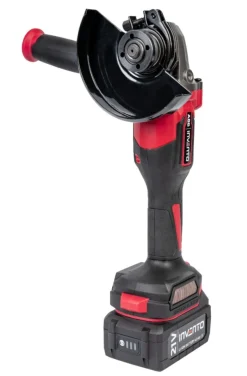 INVENTO 5'' szlifierka kątowa akumulatorowa - zestaw 2 X 4 Ah