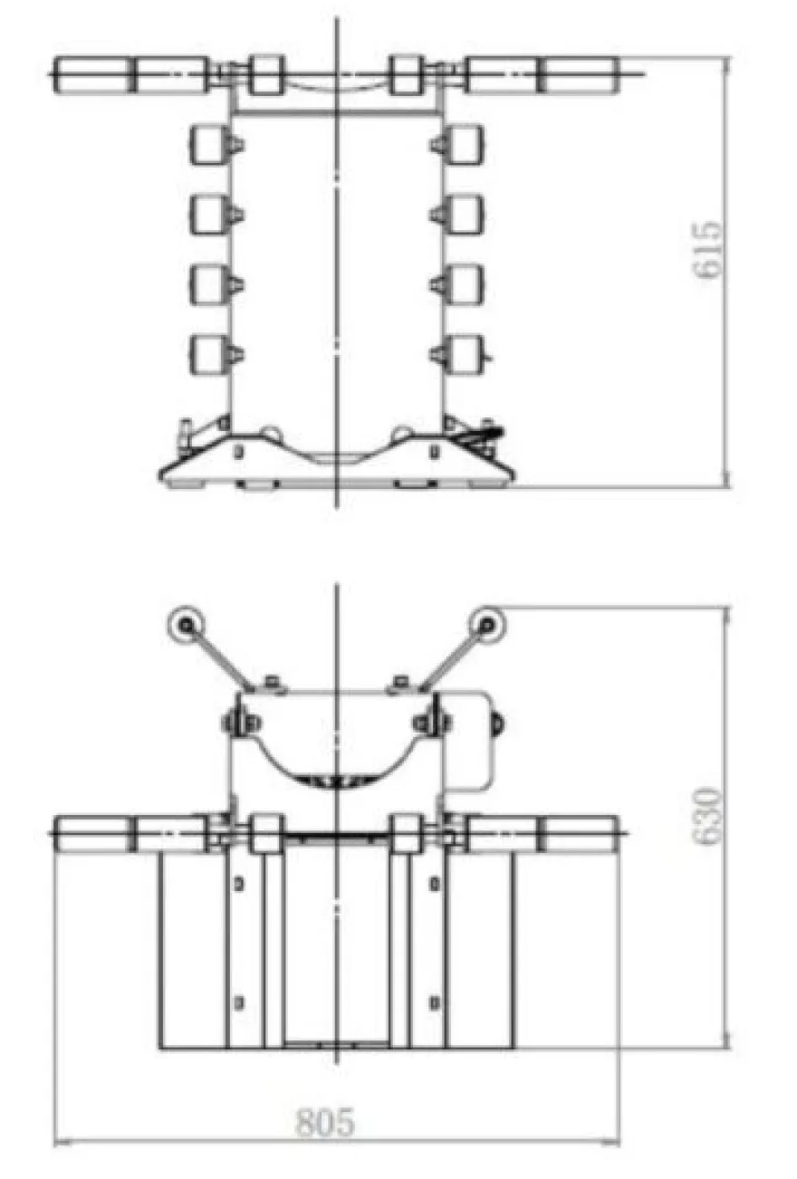 INVENTO TCL 70 Podnośnik koła do montażownic