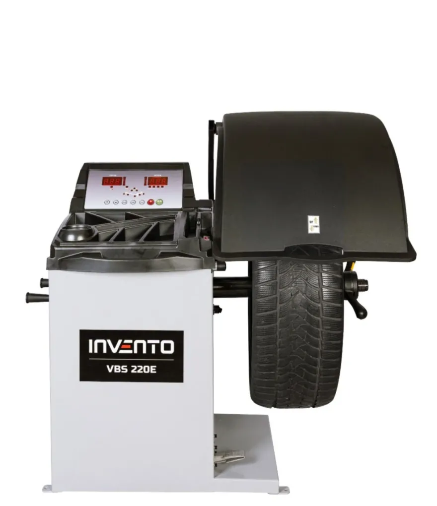 INVENTO VBS 220E wyważarka 2D, laser, hamulec
