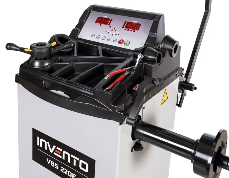 INVENTO VBS 220E wyważarka 2D, laser, hamulec