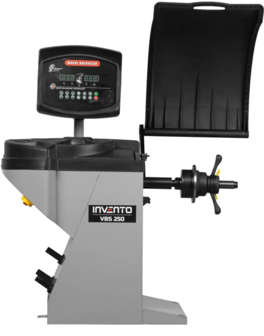 INVENTO VBS 250 wyważarka 2D, laser, LED, automatyczny hamulec