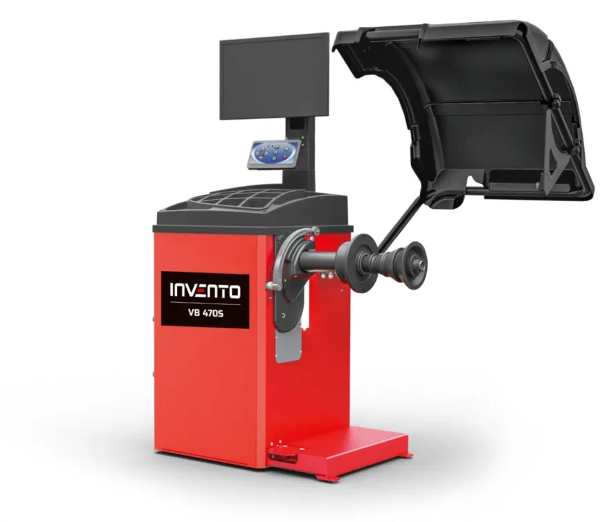 INVENTO VB 470S wyważarka 3D, sonar, laser, LED, hamulec, monitor LCD