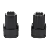 INVENTO 3/8" wiertarka akumulatorowa - zestaw 2x bateria 1,5 Ah + adapter na bity