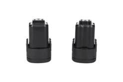 INVENTO 3/8" wiertarka akumulatorowa - zestaw 2x bateria 1,5 Ah + adapter na bity