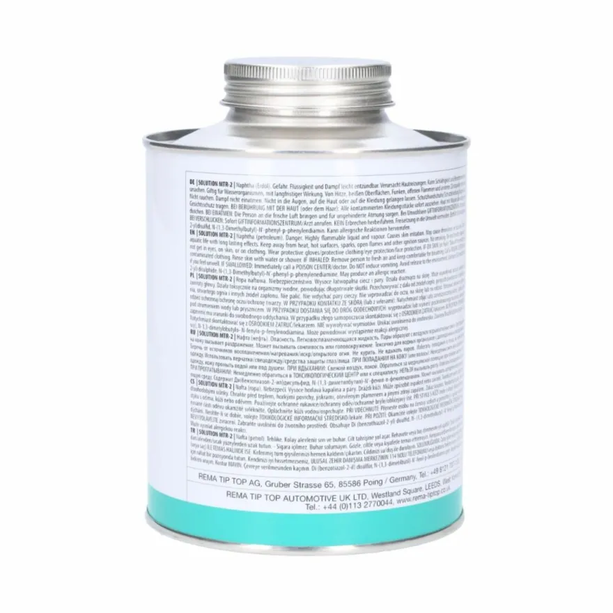 Klej SOLUTION MTR-2 do wulkanizacji na gorąco, 600 g / 800 ml