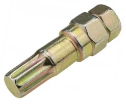 Klucz - adapter Torx do wąskich śrub/nakrętek TUV, złoty ocynk 17/19