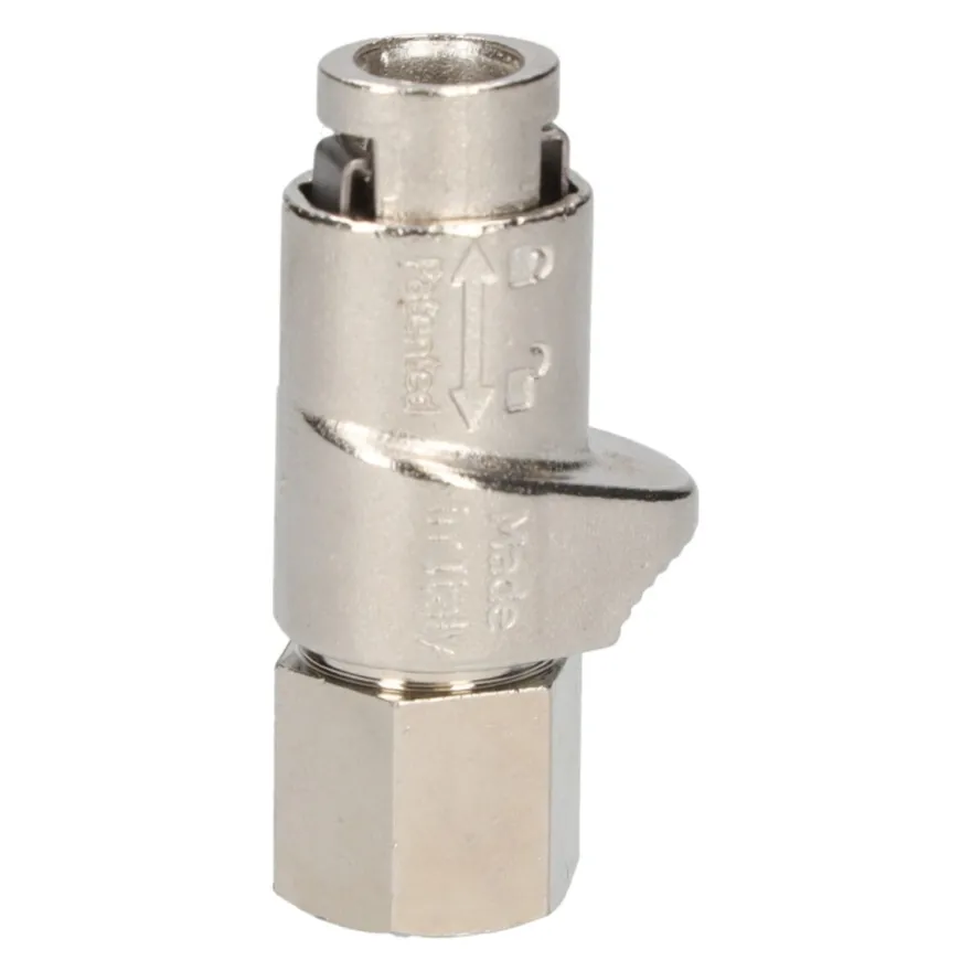 Końcówka do pompowania powietrza typu Quik Lok z gwintem 1/4"
