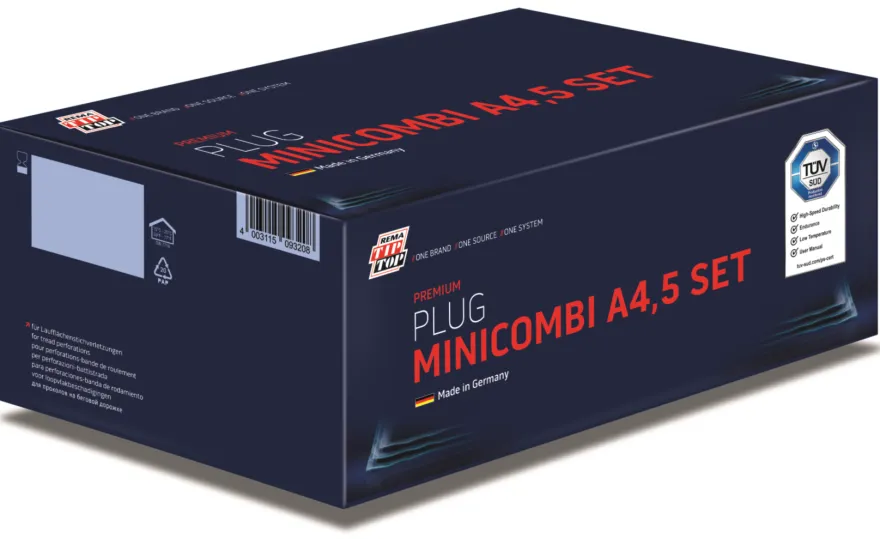 Kołek/grzybek Minicombi A4,5 do napraw opon TIP TOP PREMIUM 1szt.