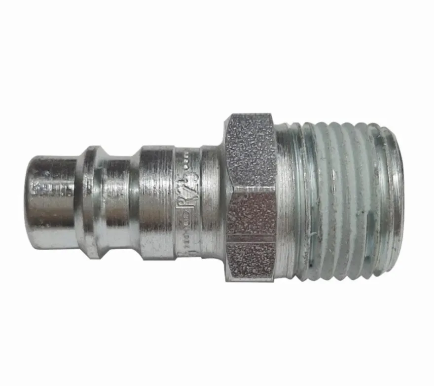 Króciec adapter wtyk RECTUS seria 25KA gwint zewnętrzny 1/2"