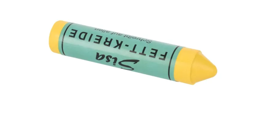 Kreda do opon wodoodporna Marker SISA żółta 12 szt